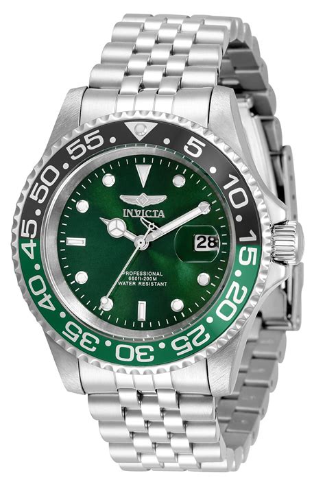 green Invicta watches for men